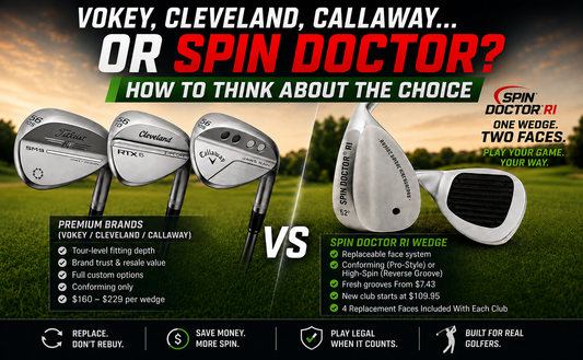 Vokey, Cleveland, Callaway… or Spin Doctor? How to Think About the Choice
